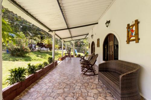 Балкон, Hostal Casa del Rio in Ла Поза