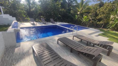 Басейн, Hostal Casa del Rio in Ла Поза