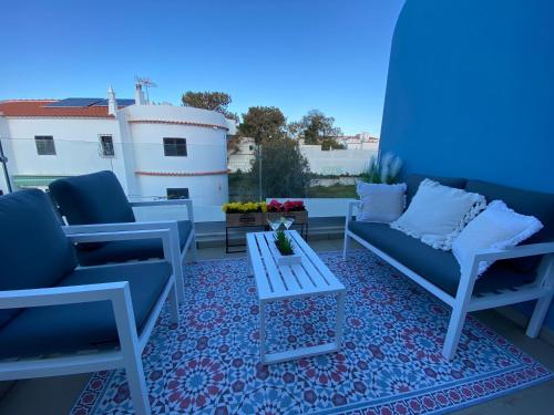 Balcony/terrace, Luxury Beach Apartment in Vila Nova De Cacela