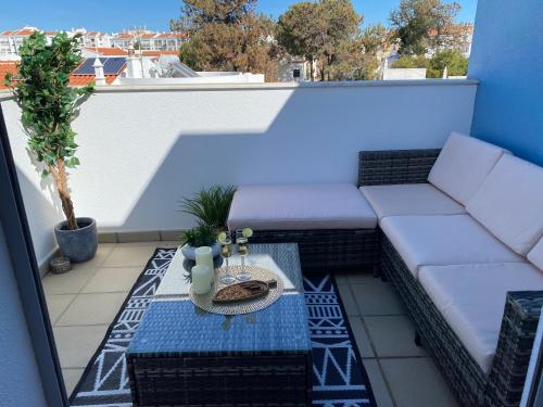 Balcony/terrace, Luxury Beach Apartment in Vila Nova De Cacela