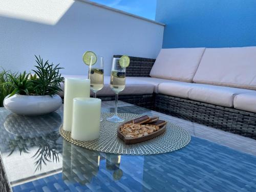 Balcony/terrace, Luxury Beach Apartment in Vila Nova De Cacela