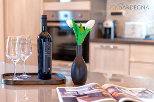 ClickSardegna Luxury Villa Elike with private pool with patio and barbecue area