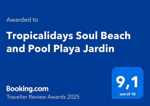 Tropicalidays Soul Beach and Pool Playa Jardin 2