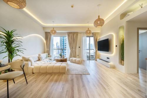 Airstay - 1BR with Private Sauna - Stunning Marina Views - Monthly Offer Available, Dubái (foto 7)