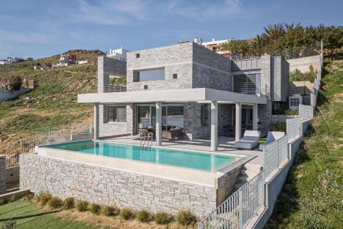 Luxurious Seafront Villa Karystos