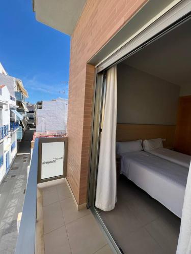 شرفة/ تراس, Hostal Manuela in Punta Umbria