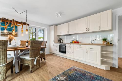 кухня, Ferienhaus Deichoase Hedwigenkoog in Hedwigenkoog