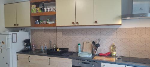 ห้องครัว, Appartement calme, lumineux, 4 personnes, parking in ม็องด์