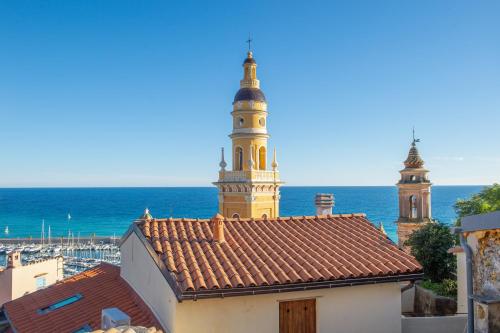 MAISON VIEUX CHÂTEAU - Vue Mer imprenable - Menton Vieille Ville gîte à louer Menton