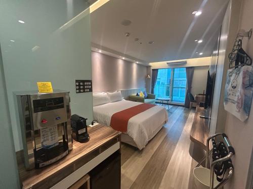 1 double bed