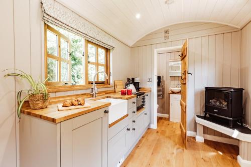 Shepherd's Hut at Lythwood, Near Shrewsbury in Bayston Hill
