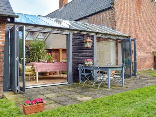 A szálláshely kívülről, Swallows Nest in Ilketshall St Margaret