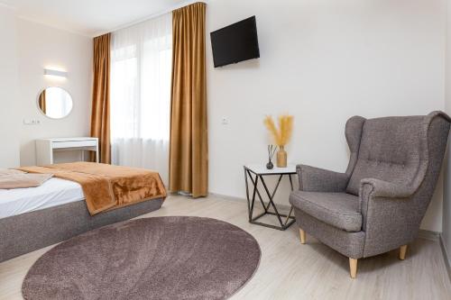 One-Bedroom Apartment room in 11B Sveciu namai Palanga