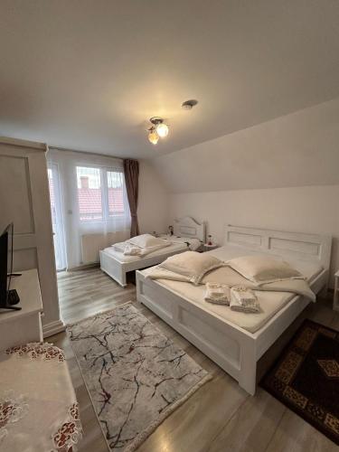 1 queen bed, 1 twin bed