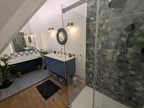 Баня, Au Bonheur des Voyageurs, 30' de Paris in Вилен-сюр-Сен