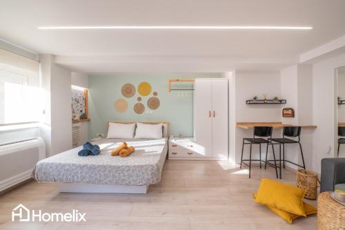 roomaki - new & stylish studio in the center with parking, Chalkis (fotografie 10)