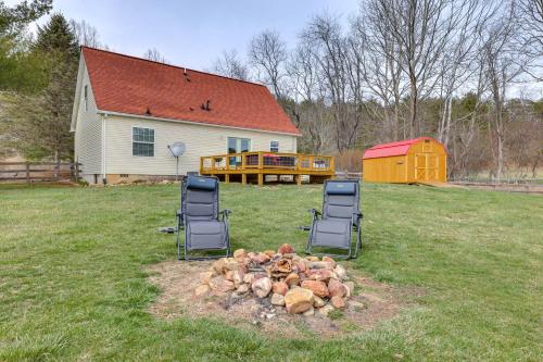 McDowell Highland County River Retreat with Deck! in Williamsville, USA
