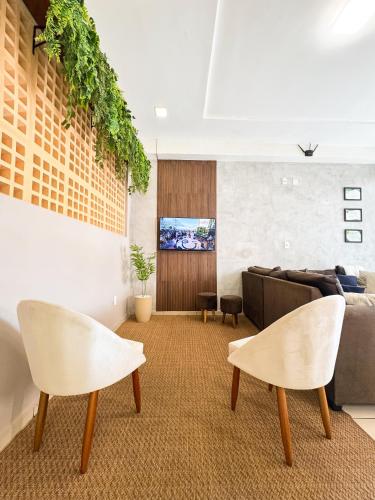 Közös társalgó / TV, Hotel Leda Rafael in Ceará-Mirim