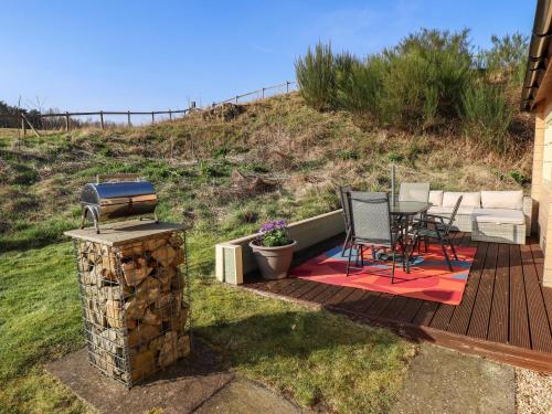 A szálláshely kívülről, Dolly's Hideaway Cabin in Goulceby