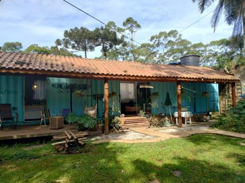 Casa Container na mata atlantica in Parelheiros