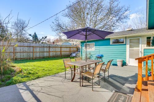 Less Than 1 Mi to University of Oregon Eugene Home