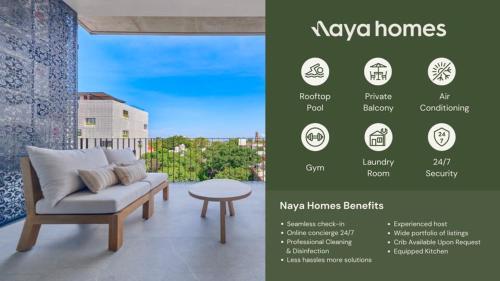 Amazing 2BR Apt with Private Balcony - Rooftop Pool in Puerto Vallarta, Mexico