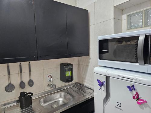 Konyha, Consulado Americano, Apartamento 40 metros do Consulado EUA Porto Alegre Com garagem in Porto Alegre Külváros