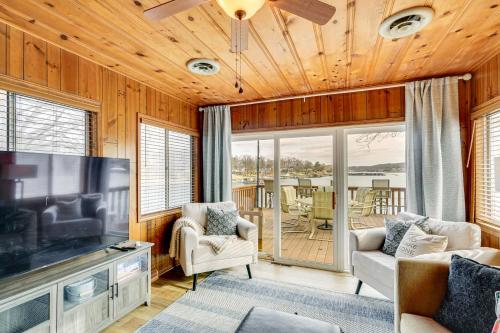 Sunrise Beach Lake House with Water Views and Dock!