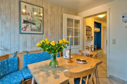 廚房, Ferienwohnung Speelwark Dagebüll (Ferienwohnung Speelwark Dagebull) in 達格比爾