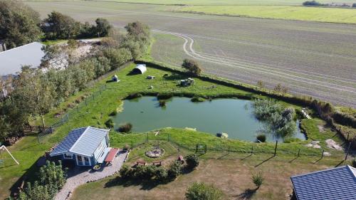 Pohled zvenku, Ferienhaushälfte Fenja (Ferienhaushalfte Fenja) in Emmelsbull-Horsbull