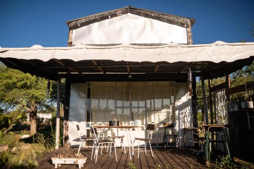 陽台/露台, Uy - Cabaña de ESTILO, entorno Natural ùnico (Uy - Cabana de ESTILO, entorno Natural unico) in 梅塞德斯