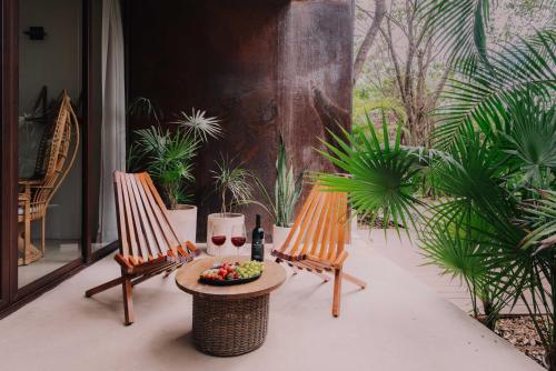 Quiet, Lux, Spacious and Comfy 2bd 2bth Condo,Private Pool, Wifi, AC, 24hr security, Tulum (fotografie 5)