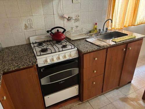 Konyha, Casas Mañanas de Sol (Casas Mananas de Sol) in Pehuen-co