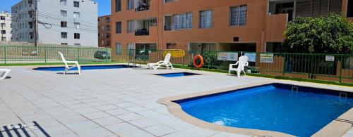 泳池, Apartamento por día (Apartamento por dia) in 拉欽巴