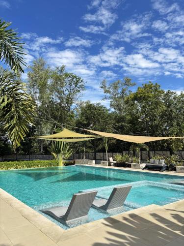 Swimming pool, Hacienda Angelita Nature Farm and Resort in San Rafael