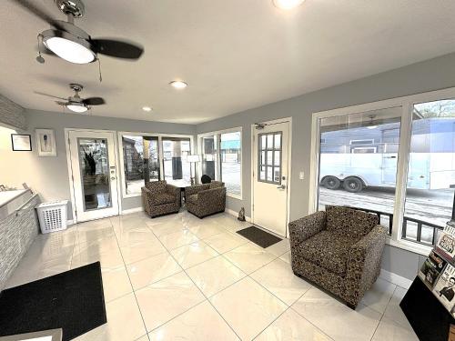 Empfangshalle, Okanagan Seasons Resort in Kelowna (BC)