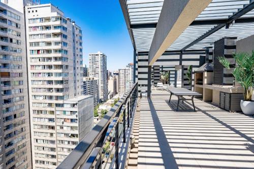 Departamento central y moderno 600 mbps cowork barbacue