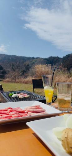 후쿠오카 farm stay Jammin 4성급 싱글룸 전망