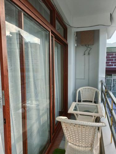 Balcony/terrace, A La Maison in Lachumiere