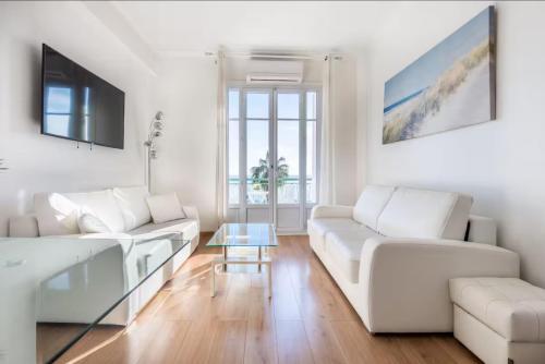 Modern Sea View Apartment on Promenade des Anglais, Nice (fotografie 5)