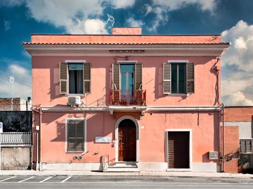 A szálláshely kívülről, Le dimore di Traiano in Civitavecchia