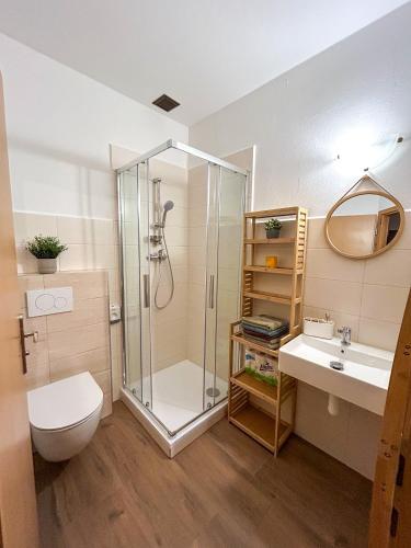 Zuhanyzó, Ubytování na Jakuli (Ubytovani na Jakuli) in Nove Hrady