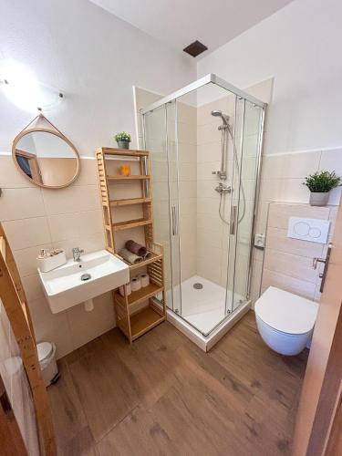 Zuhanyzó, Ubytování na Jakuli (Ubytovani na Jakuli) in Nove Hrady