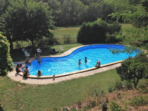 Kilátás, Domaine de Clarat chambres in Saint-Felicien
