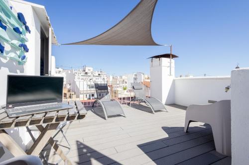FLORIT FLATS - Ruzafa Attic with Private Terrace, Mallorca