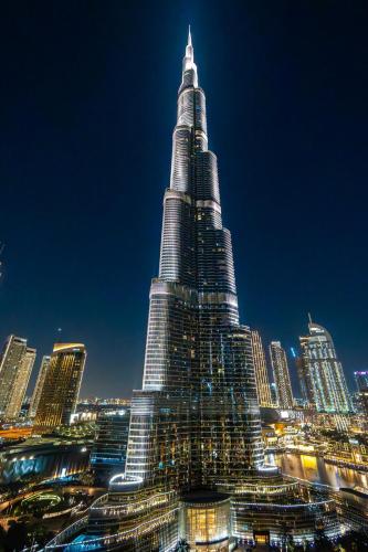 Luxury Living | Burj Khalifa View & Massage Chair - image 13