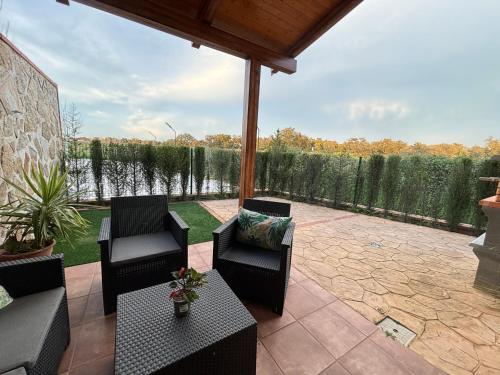 入口, Complejo Rural La Paloma in 卡塞雷斯馬爾帕蒂達