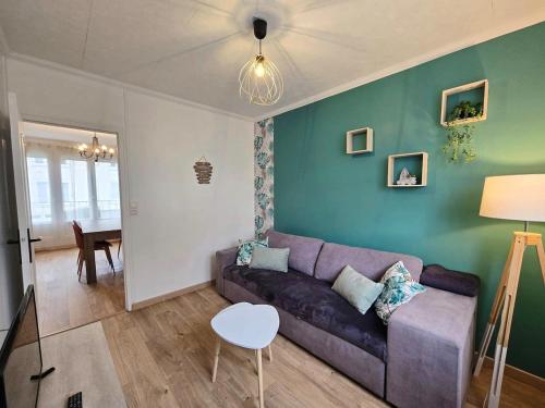 Maison avec jardin & garage, 2 chambres, 6 personnes
