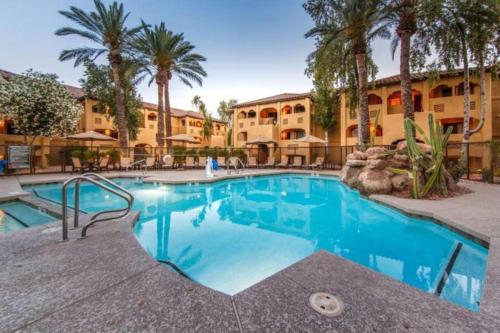 Enjoy resort setting with multiple pools including adult pool in 2BD condo