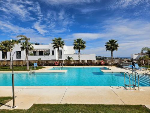 Casa Banderas garden level pool front apartment
